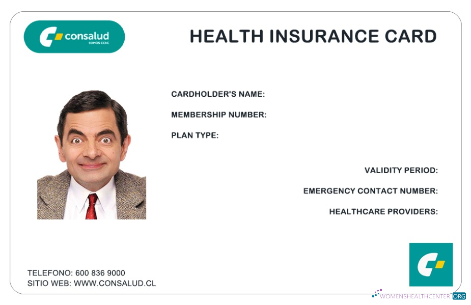 Download Chile health insurance card Photoshop template